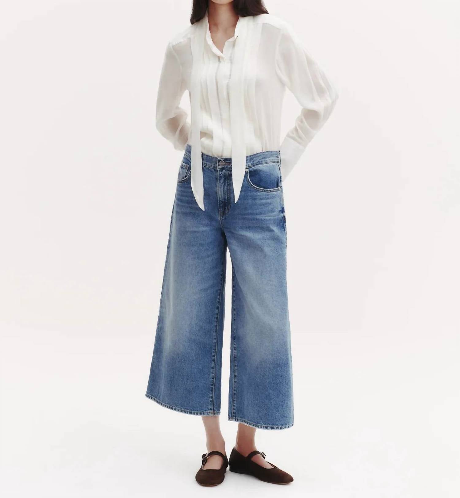 Twp - Patti Pleats And Tie Top