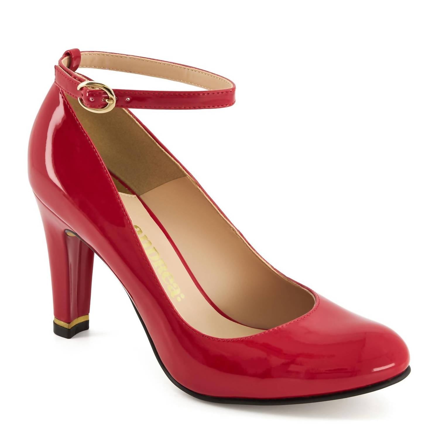 Andrea - Women's High Heels Ankle Buckle Strap Shoes