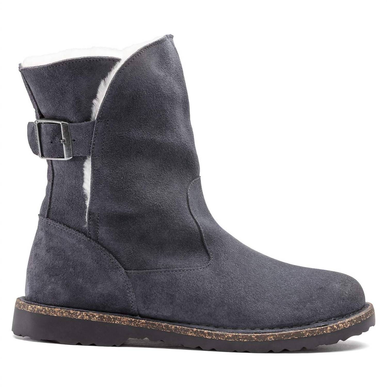 BIRKENSTOCK Women's Uppsala Pull-on Boots in graphite - women's shoe - alternate view