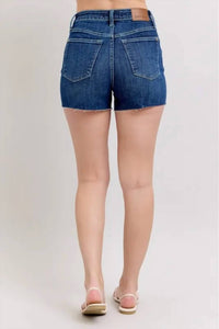 Judy Blue - Criss-cross Crush Shorts