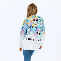 Kerri Rosenthal - Women's Slouchy Love Adorned Cardigan