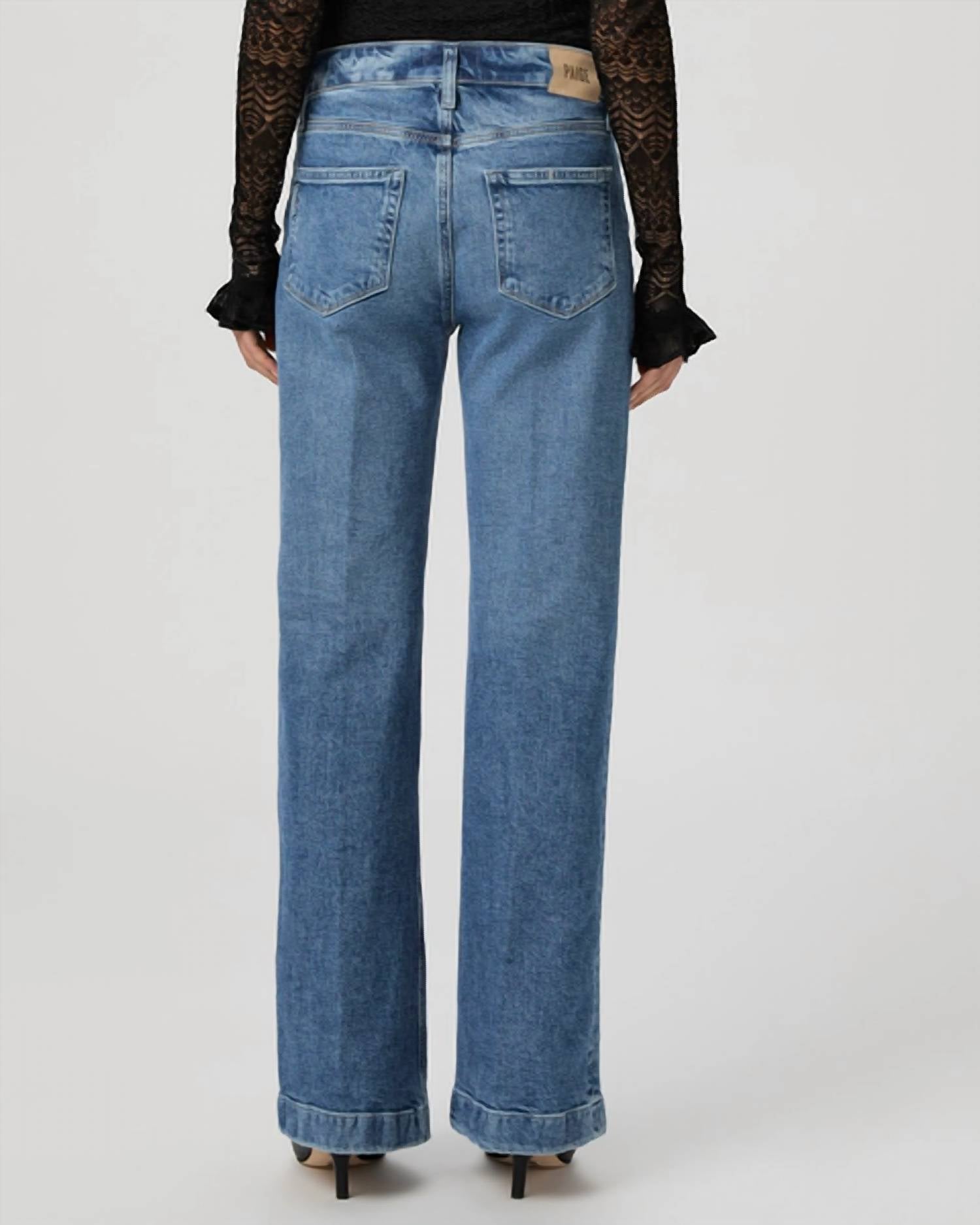 Paige - Leenah Wide Leg Jeans