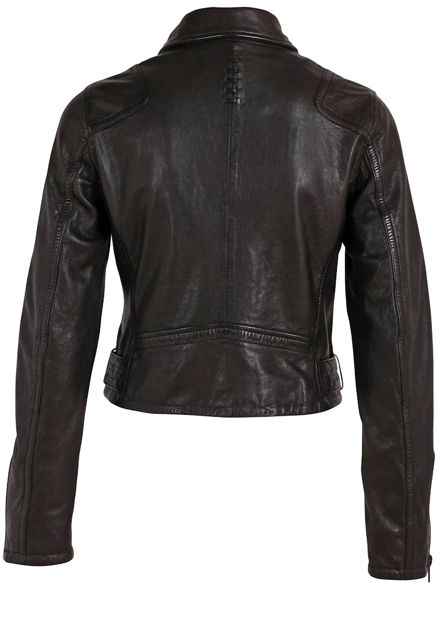 MAURITIUS Bita Lambskin Jacket in black - women's jacket - view 4