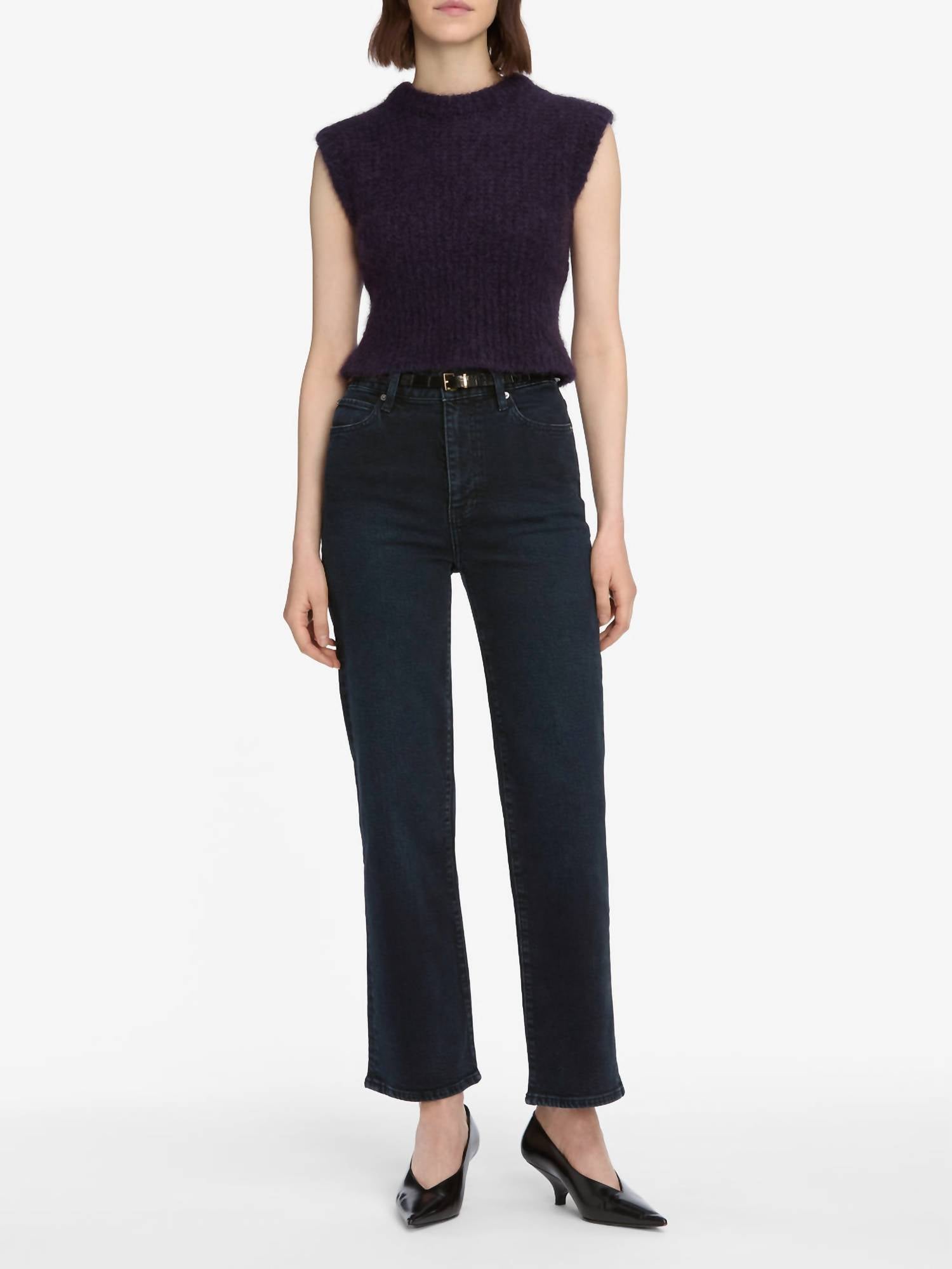 FRAME Women's The Wide Jeans in untold - women's pants