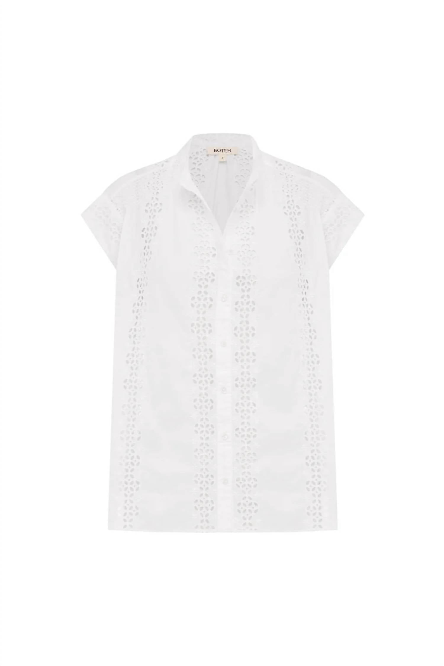 Boteh - Women's Anais Short Sleeve Blouse