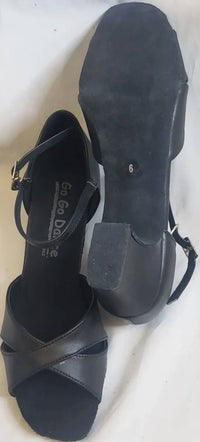 Go Go Dance - Women's Pia 1.8" Thick Heel Latin Sandal