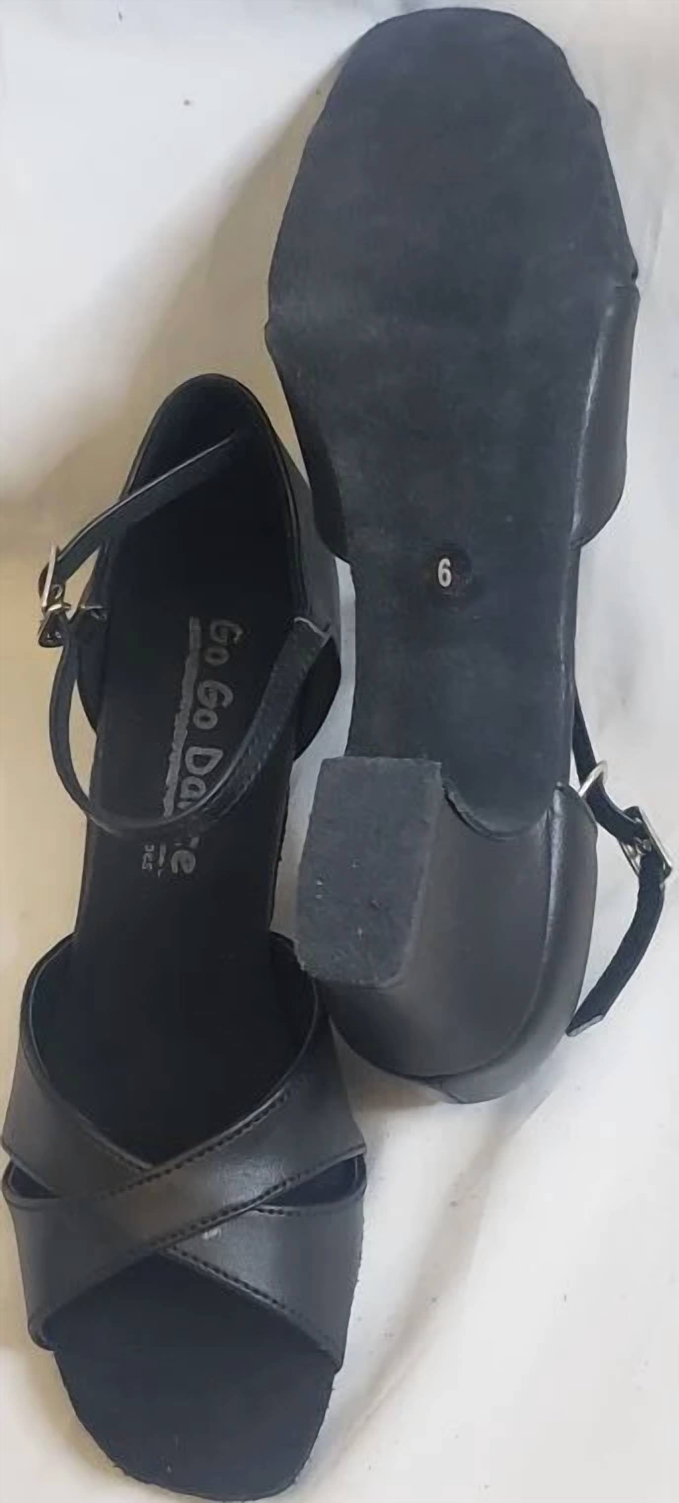 Go Go Dance - Women's Pia 1.8" Thick Heel Latin Sandal