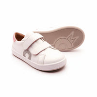 Oldsoles - Kid's Kix Double Strap Vl Half Circle Sneakers