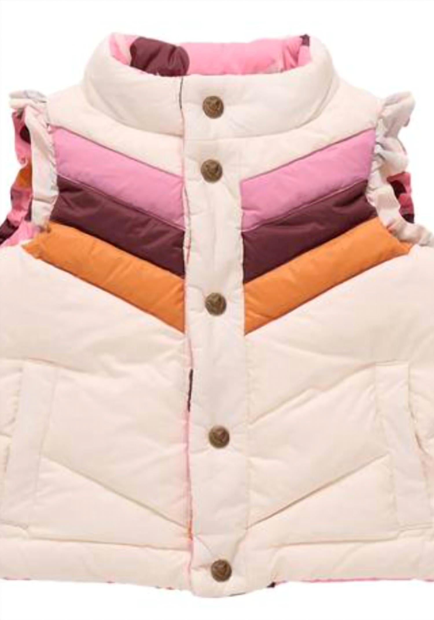 Pink Chicken - Reversible Ruffle EIlis Vest