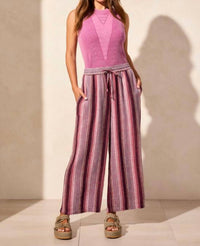 Tribal - Pull On Striped Pant