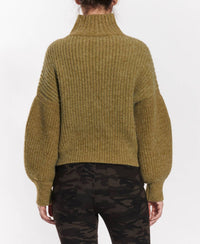 Oat New York - Moss Mock Neck Sweater