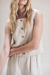 A.Ren - Emerie Square Neck Top