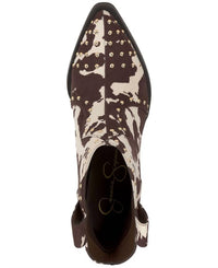 Jessica Simpson Women's Zadie Western Booties in cow print - women's shoe - alternate view