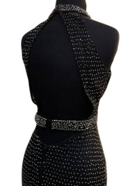 Panoply - Women's Fitted Rhinestone Prom Gown