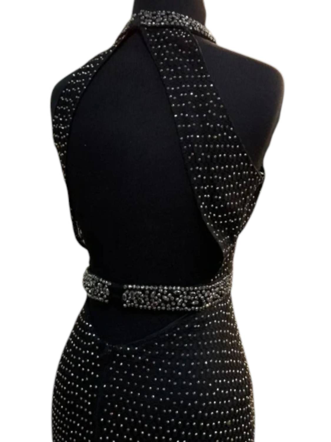 Panoply - Women's Fitted Rhinestone Prom Gown
