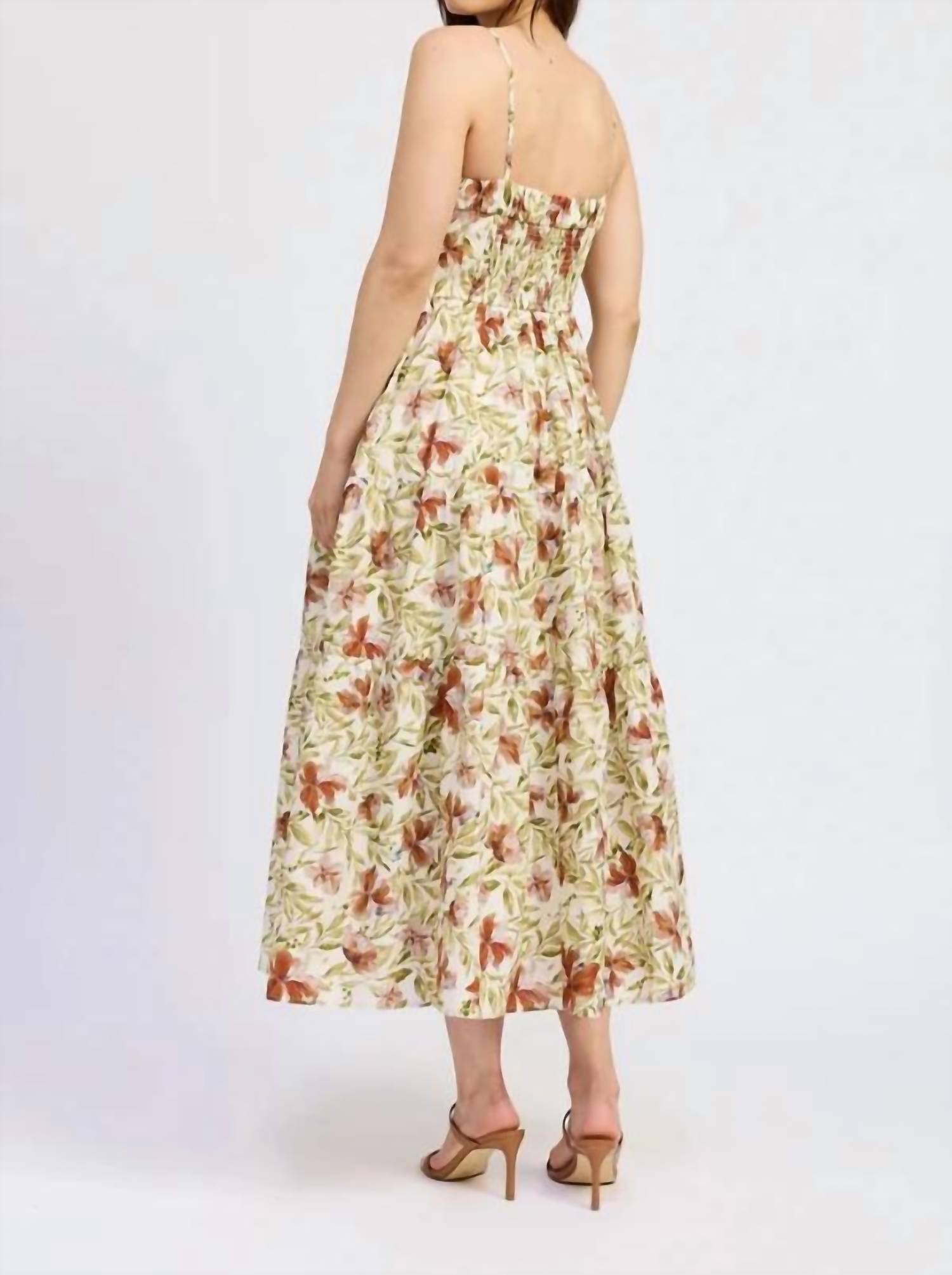 En Saison - Terracotta Maxi Dress