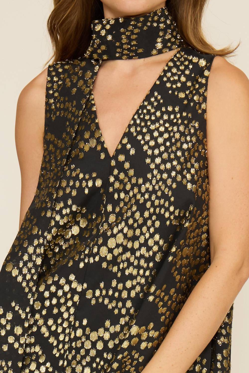 Lucy Paris - Monica Scarf Mini Dress