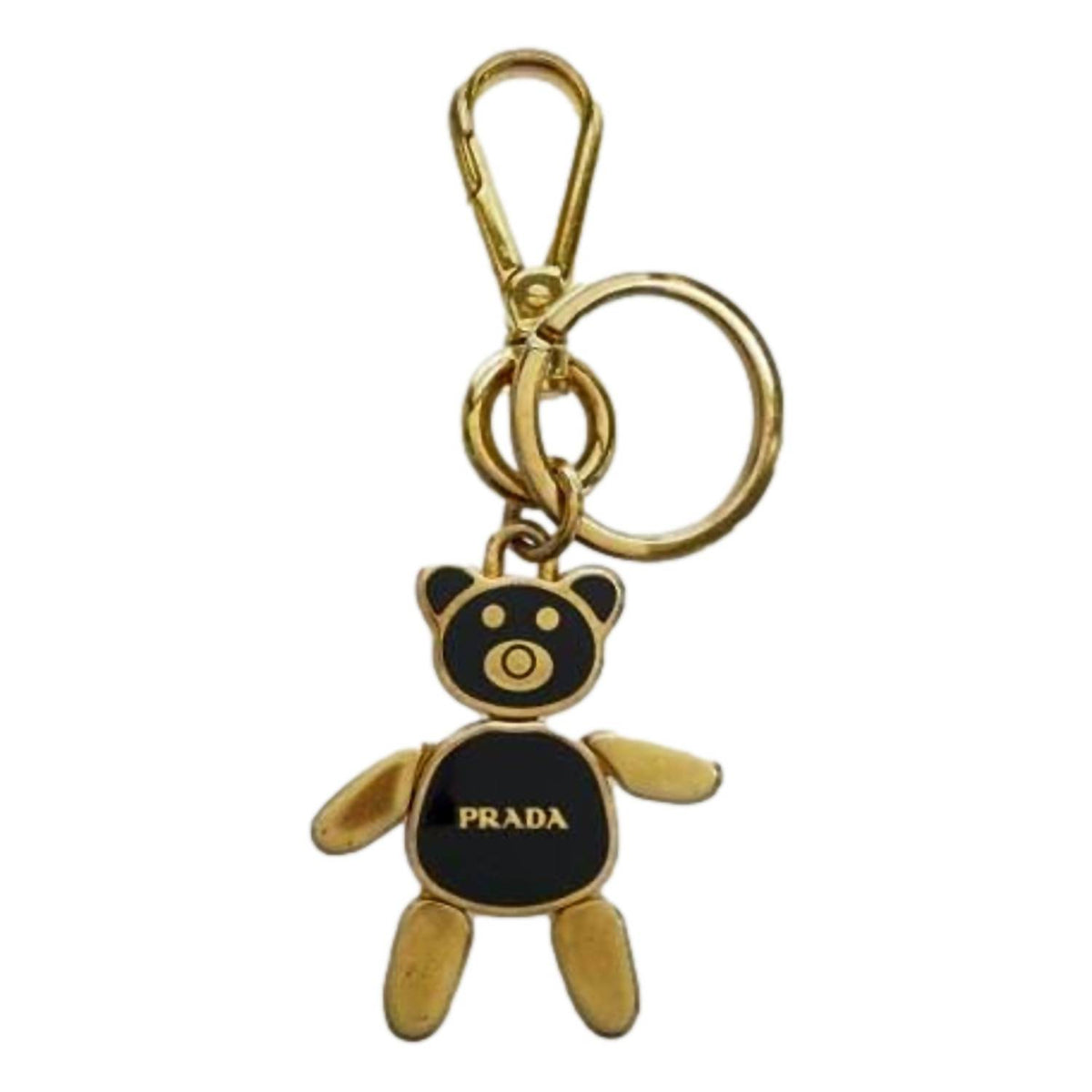 Prada - Women's Teddy Bear Handbag Charm Keychain