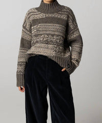 Finisterre - Idless Broken Fairisle Jumper Sweater