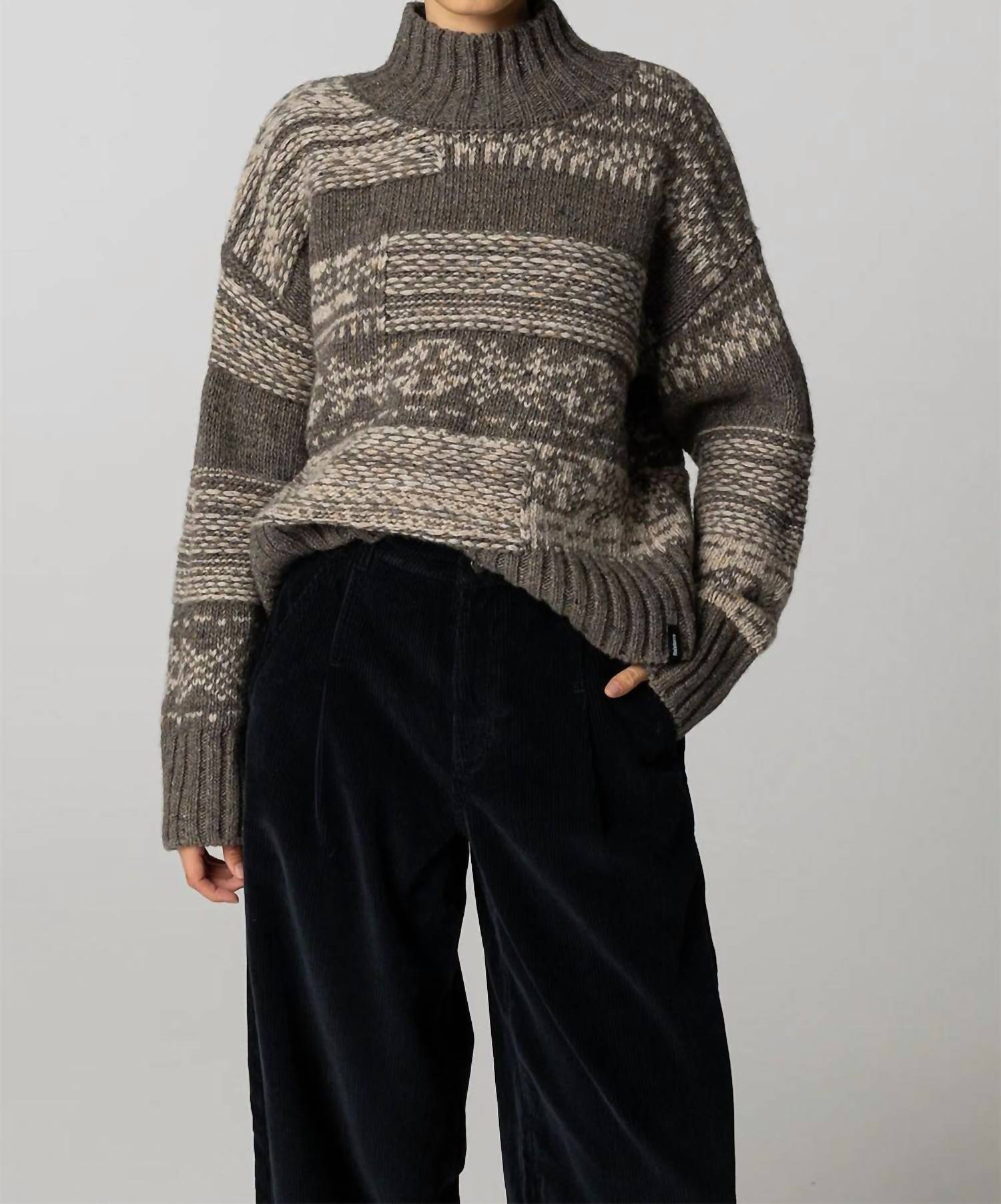 Finisterre - Idless Broken Fairisle Jumper Sweater