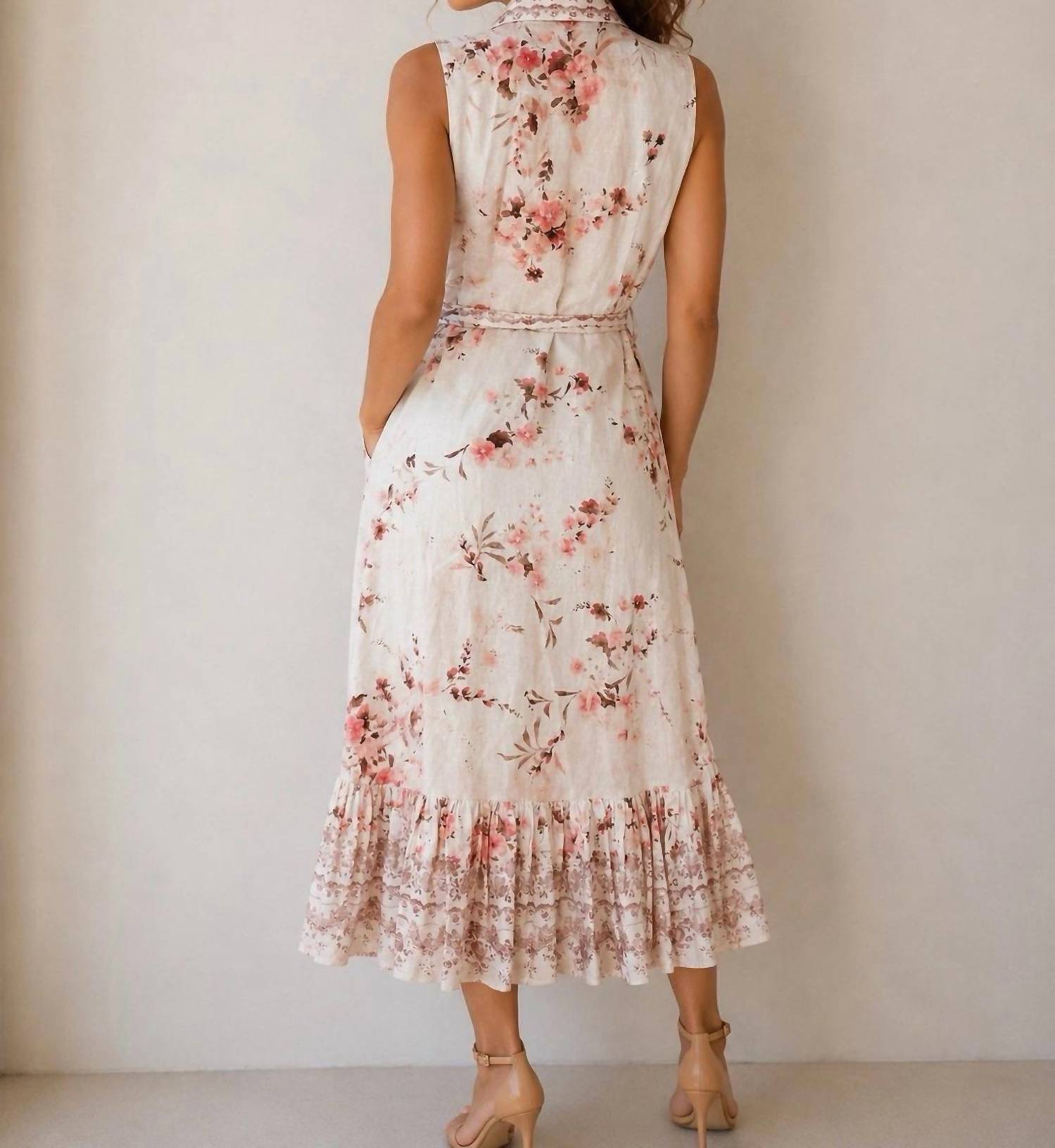Elie Tahari - Floral Print Dress