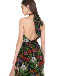 Borgo De Nor - Alyona Georgette with Lurex Dress