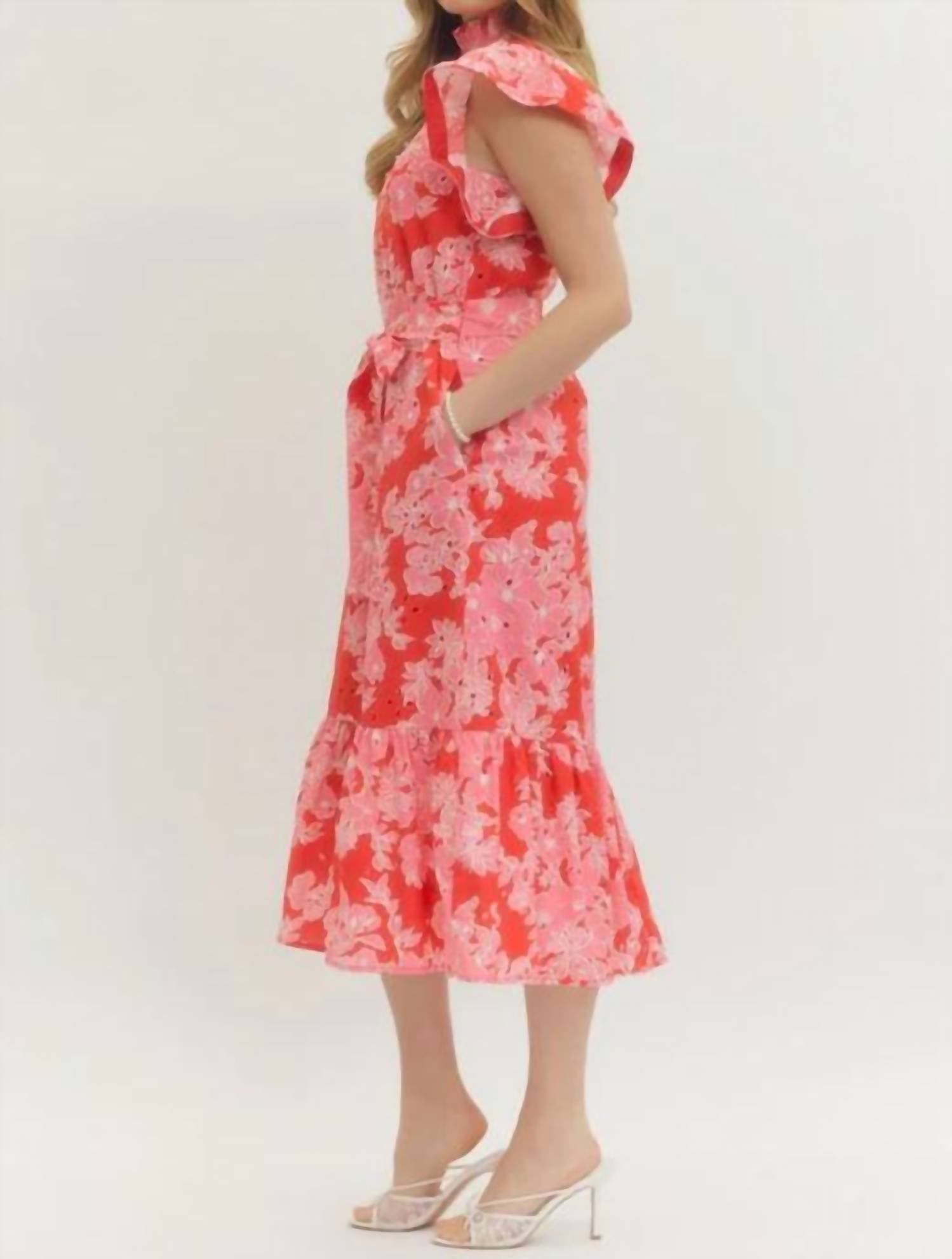 Entro - Sunset Blossom Dress