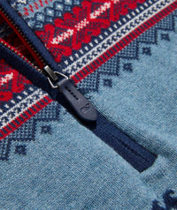 Vineyard Vines - Men's Fishing Fair Isle Quarter-zip Pullover
