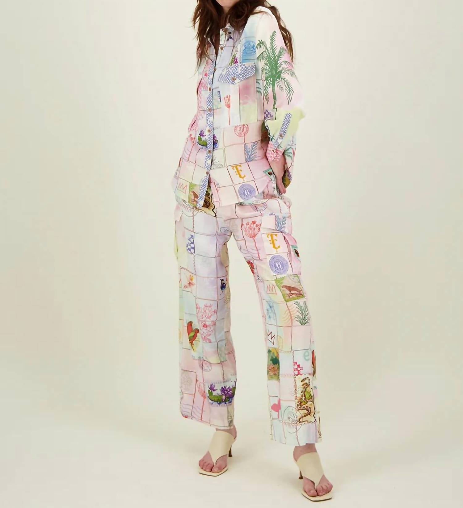 Me369 - Frida Linen Cargo Pant