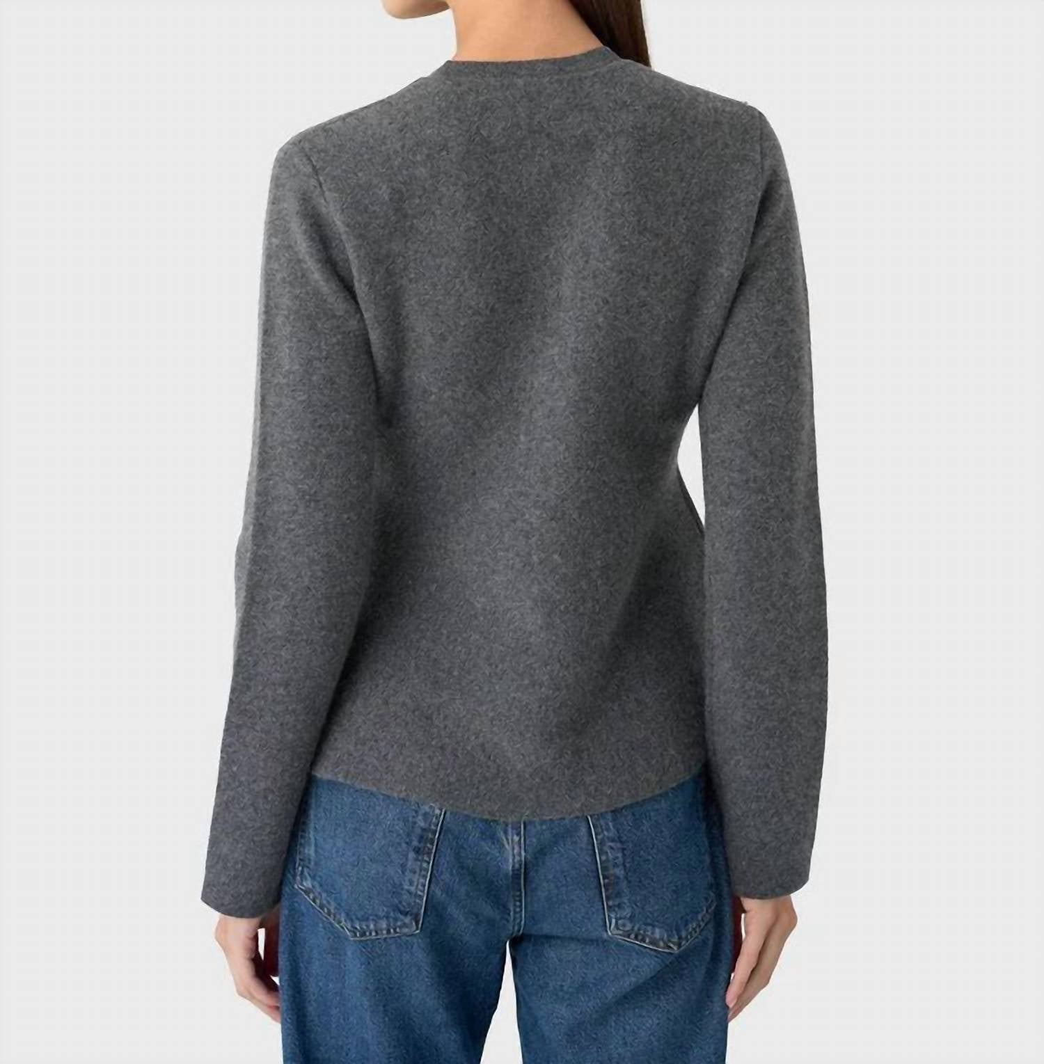 White + Warren - Cashmere Blend Peplum Cardigan