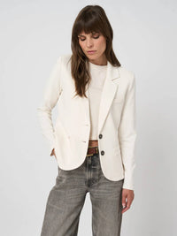 Repeat Cashmere - Tailored French Terry Sweatshirt Blazer