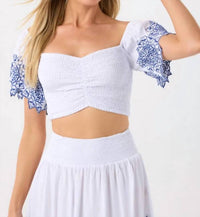 Tiare Hawaii - Salty Cropped Top
