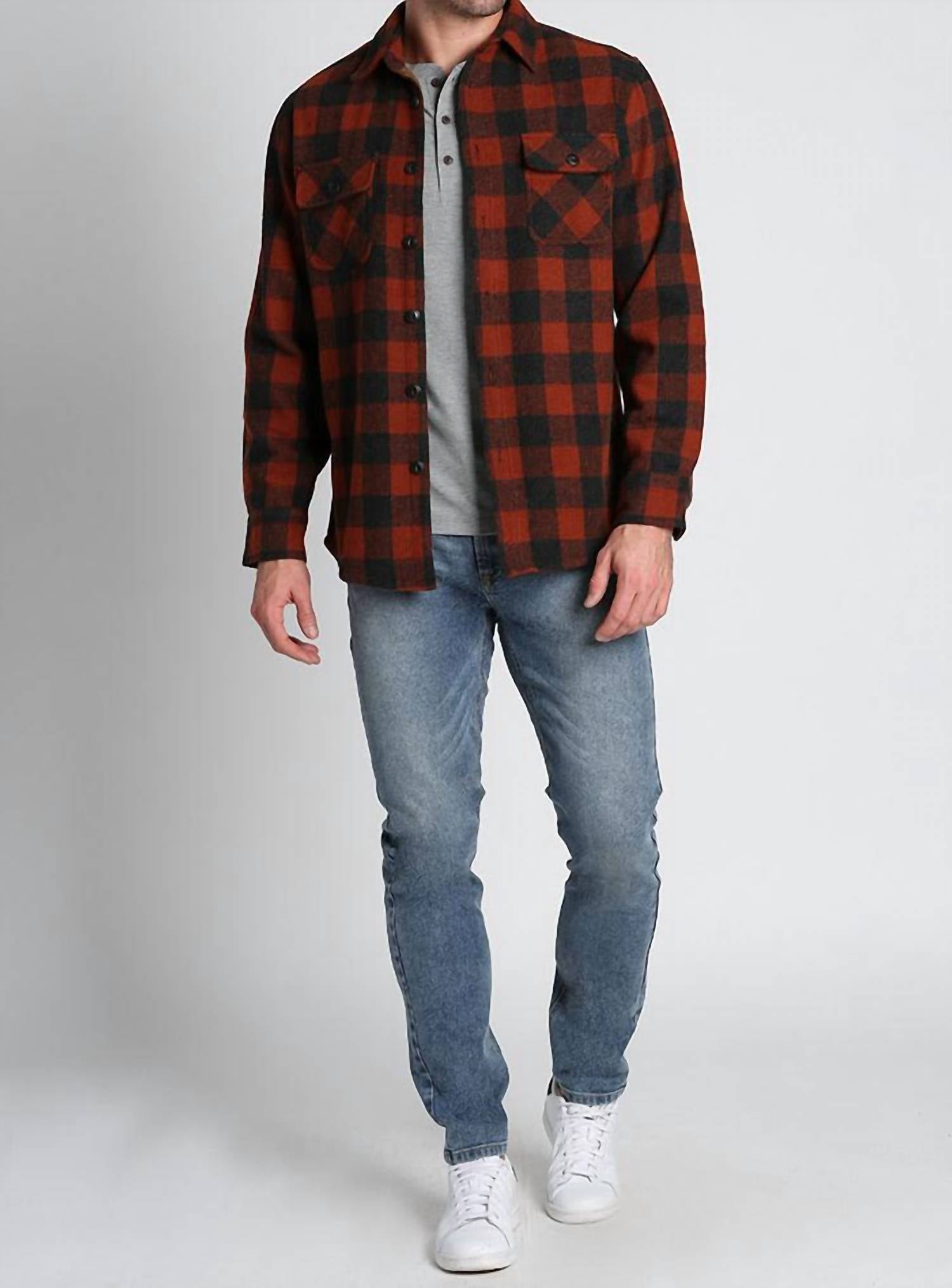 Jachs New York - Wool Blend Overshirt