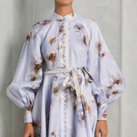 Zimmermann - Hypnotic Buttoned Mini Dress