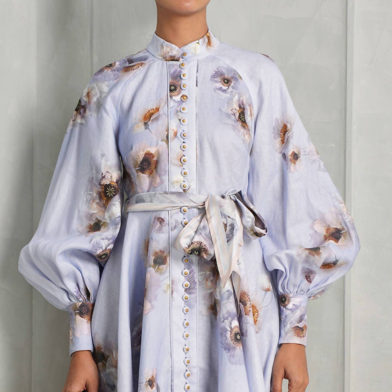 Zimmermann - Hypnotic Buttoned Mini Dress