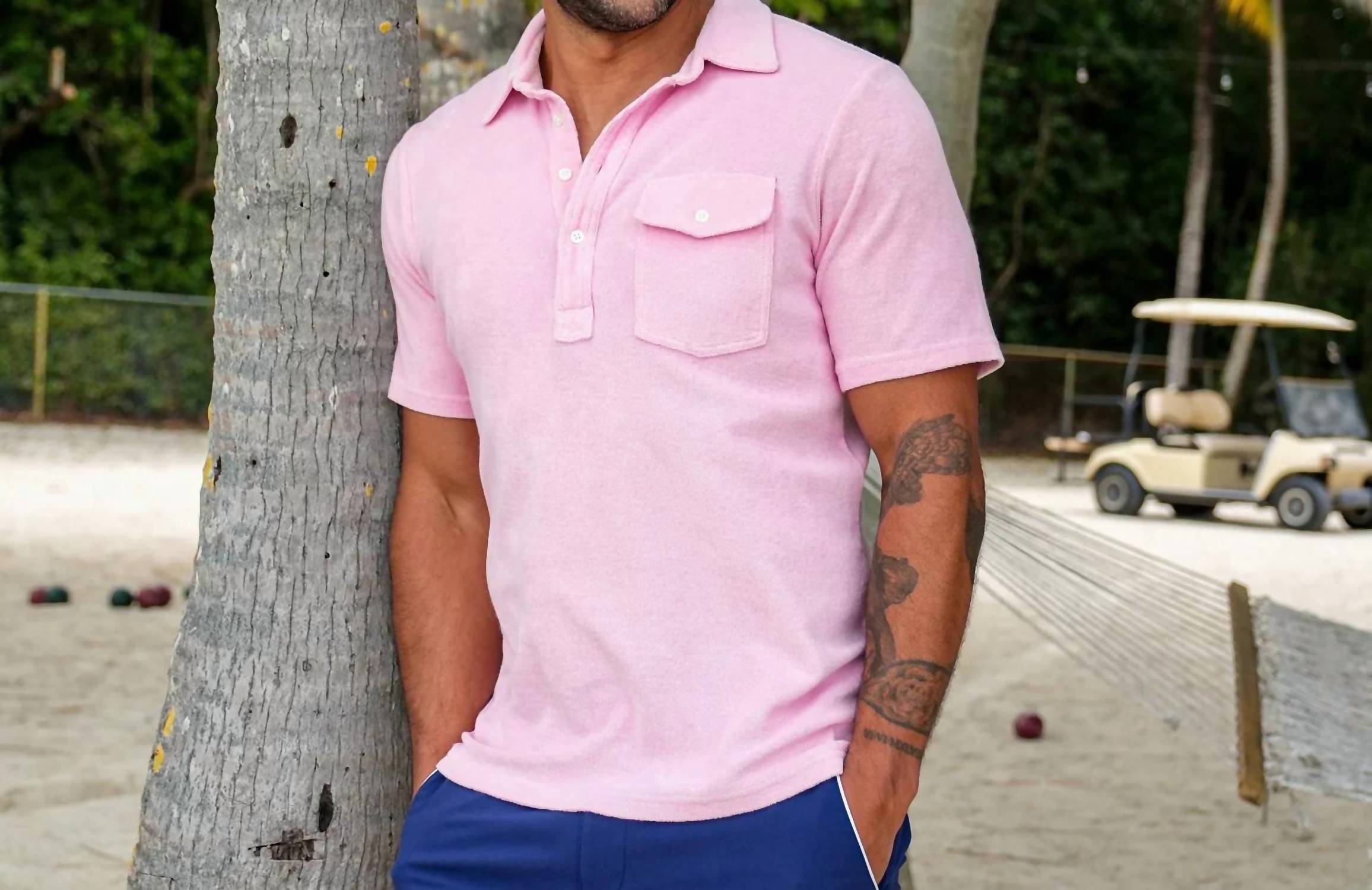 Criquet - Men's Terrycloth Players Shirt
