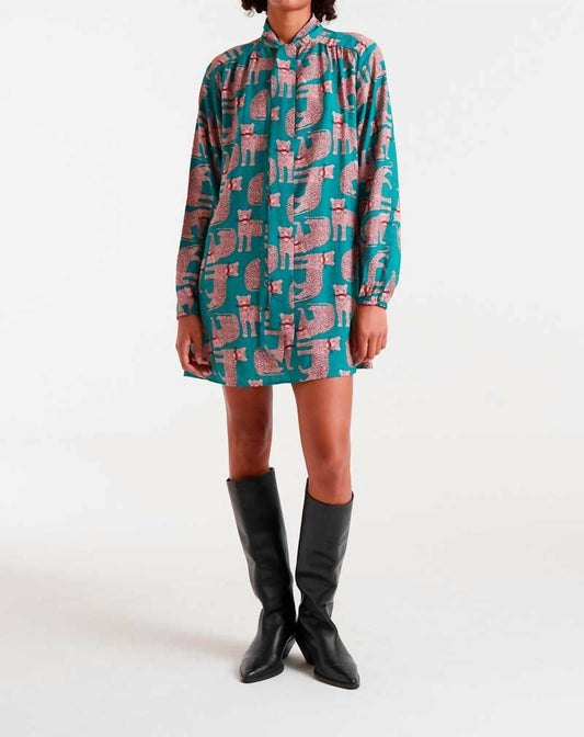 Compania Fantastica - Isla Leopard Mini Dress