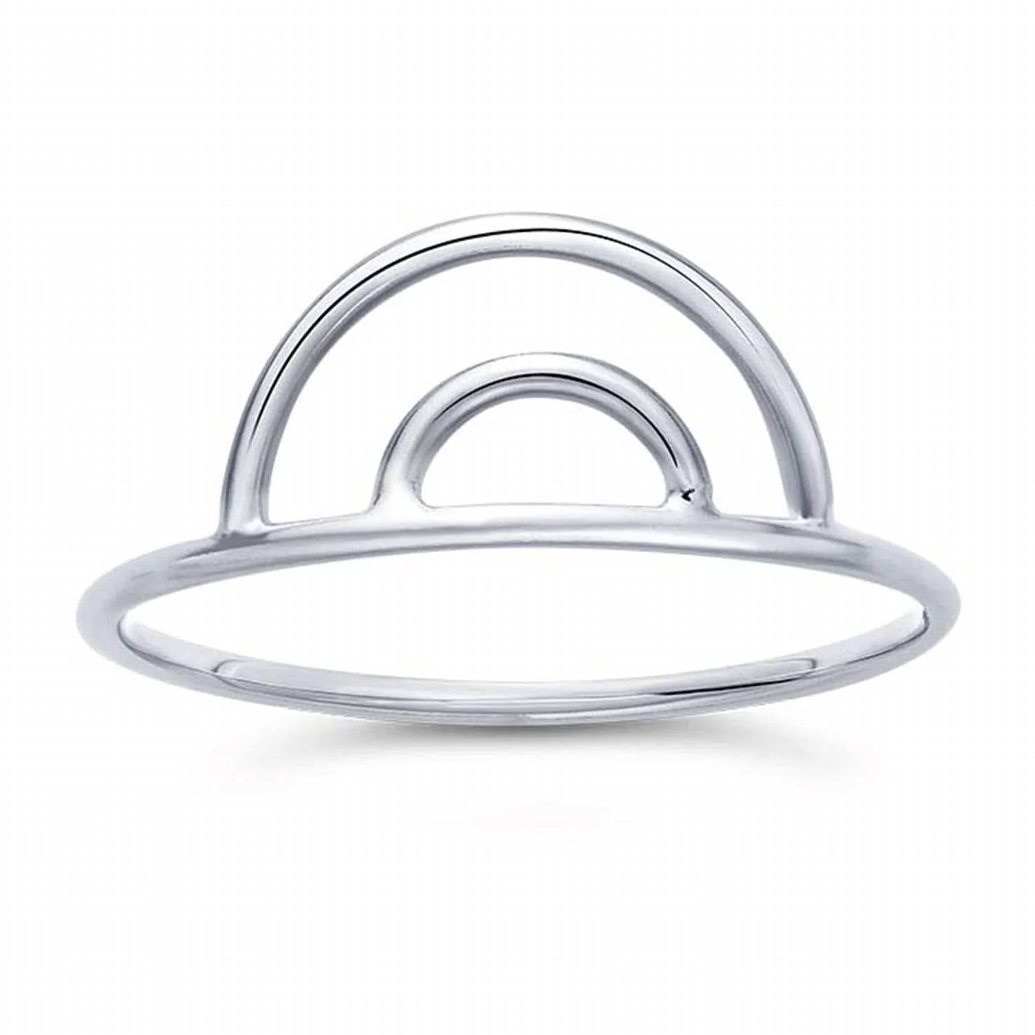 Cleo Jewelry - Women's Double Arch Ring