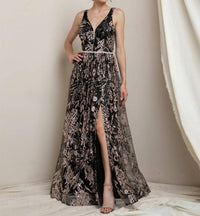 Soieblu - Glitter Maxi Dress