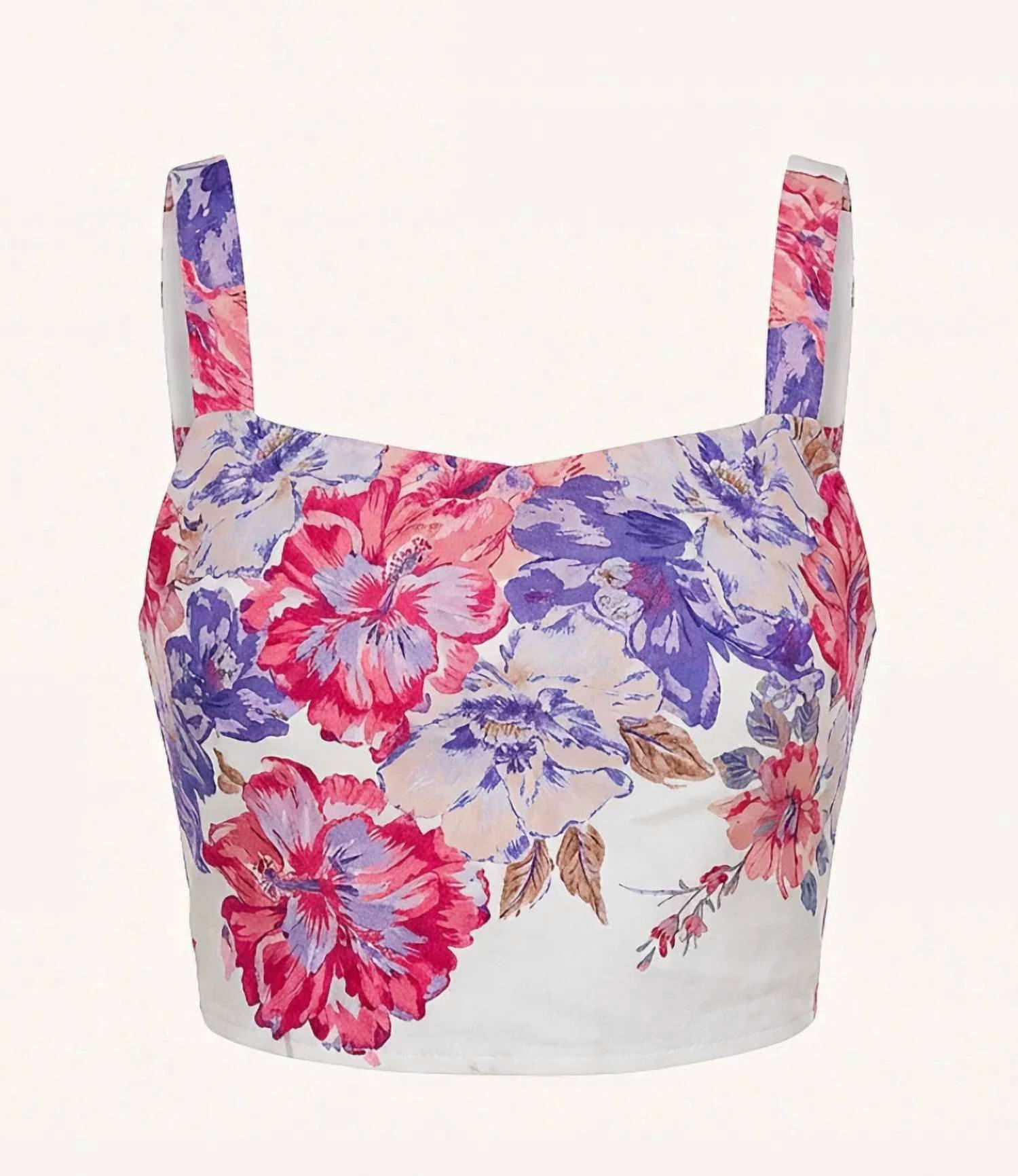 Cleobella - Jenni Floral Cropped Top