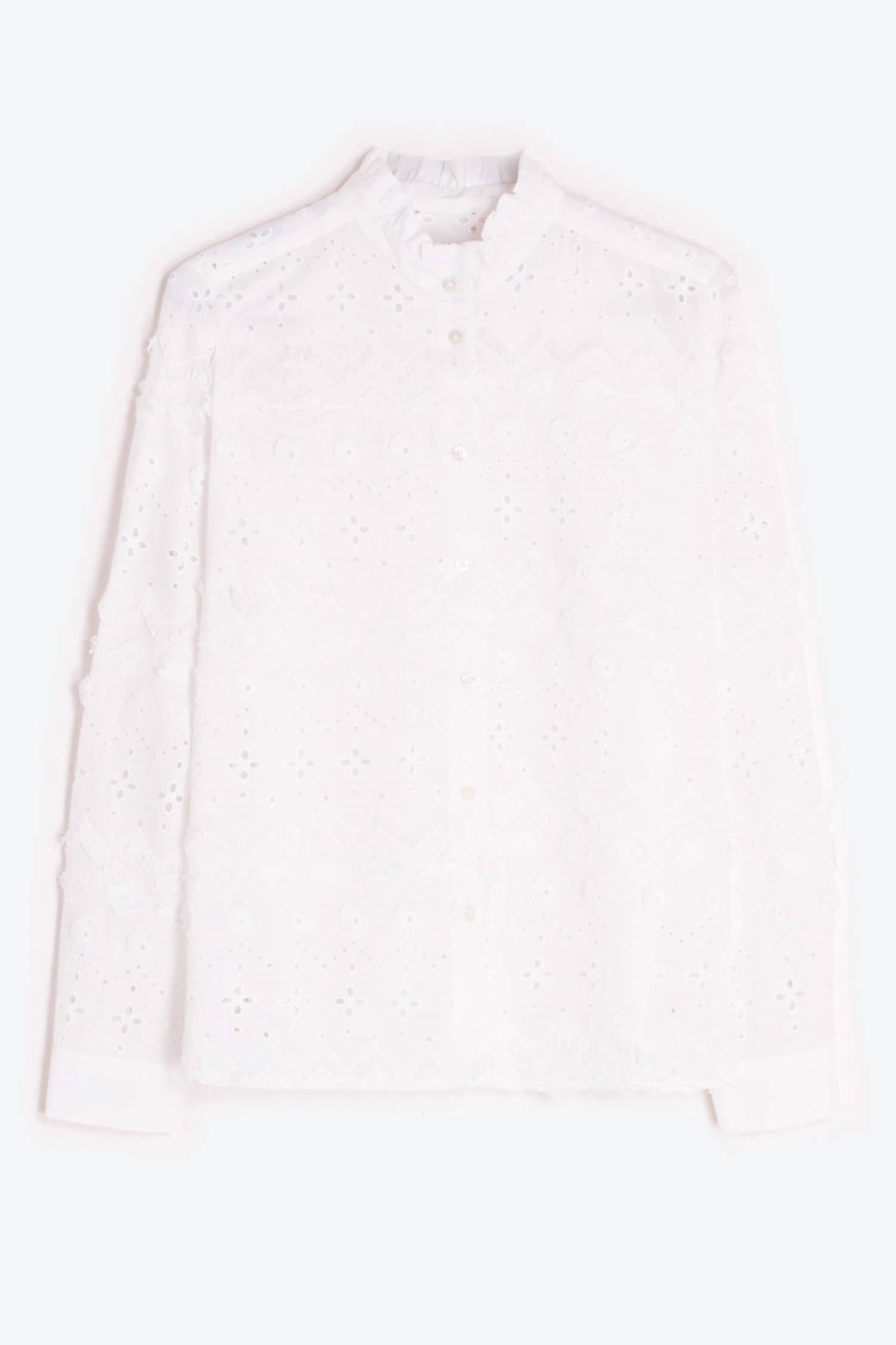 Vilagallo - Bordado Eyelet Embroidered Shirt