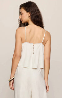 Z Supply - Lille Embroidered Woven Tank Top
