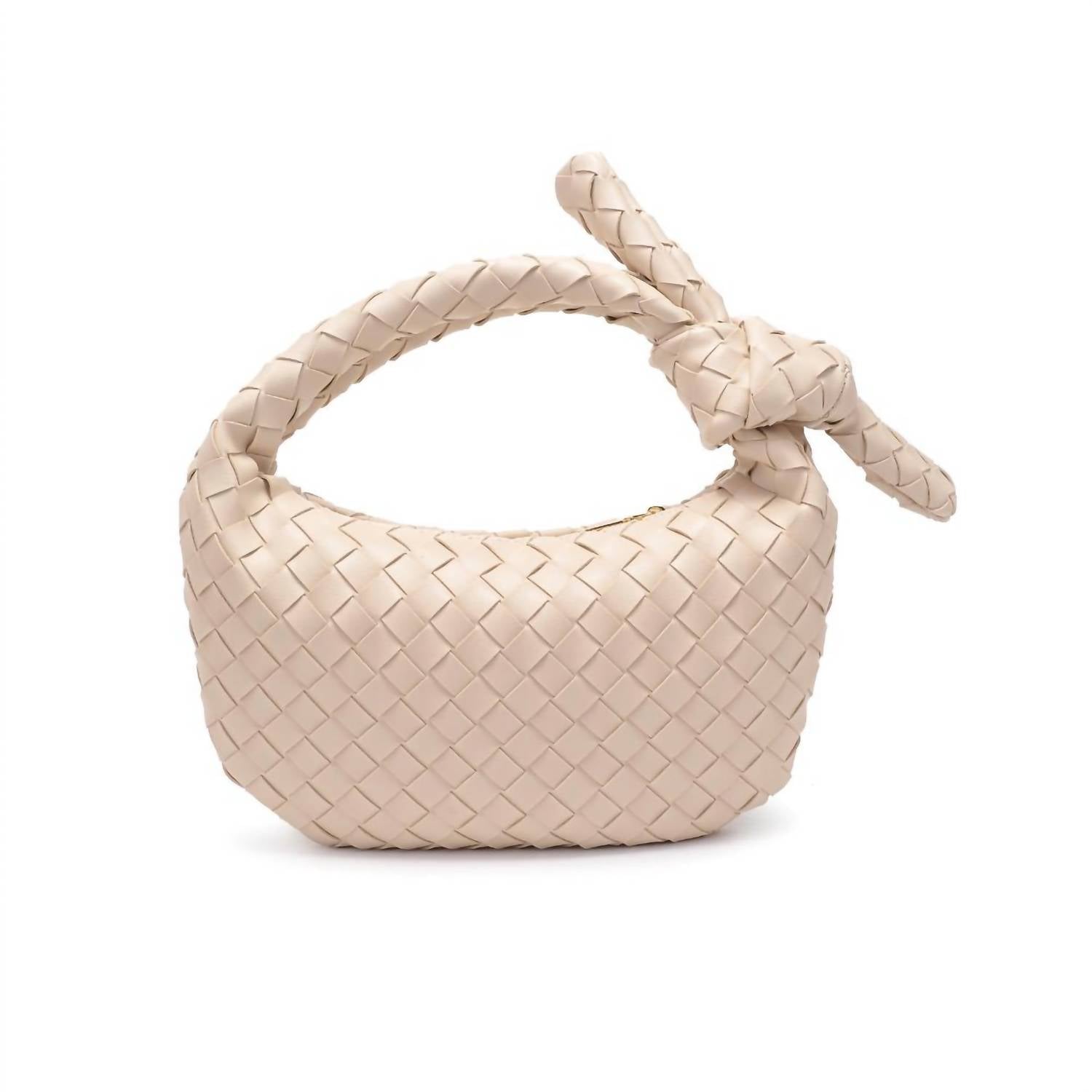 Urban Expressions - Women's Lizbeth Woven Knot Clutch Bag