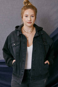 Kancan - Denim Hoodie Jacket