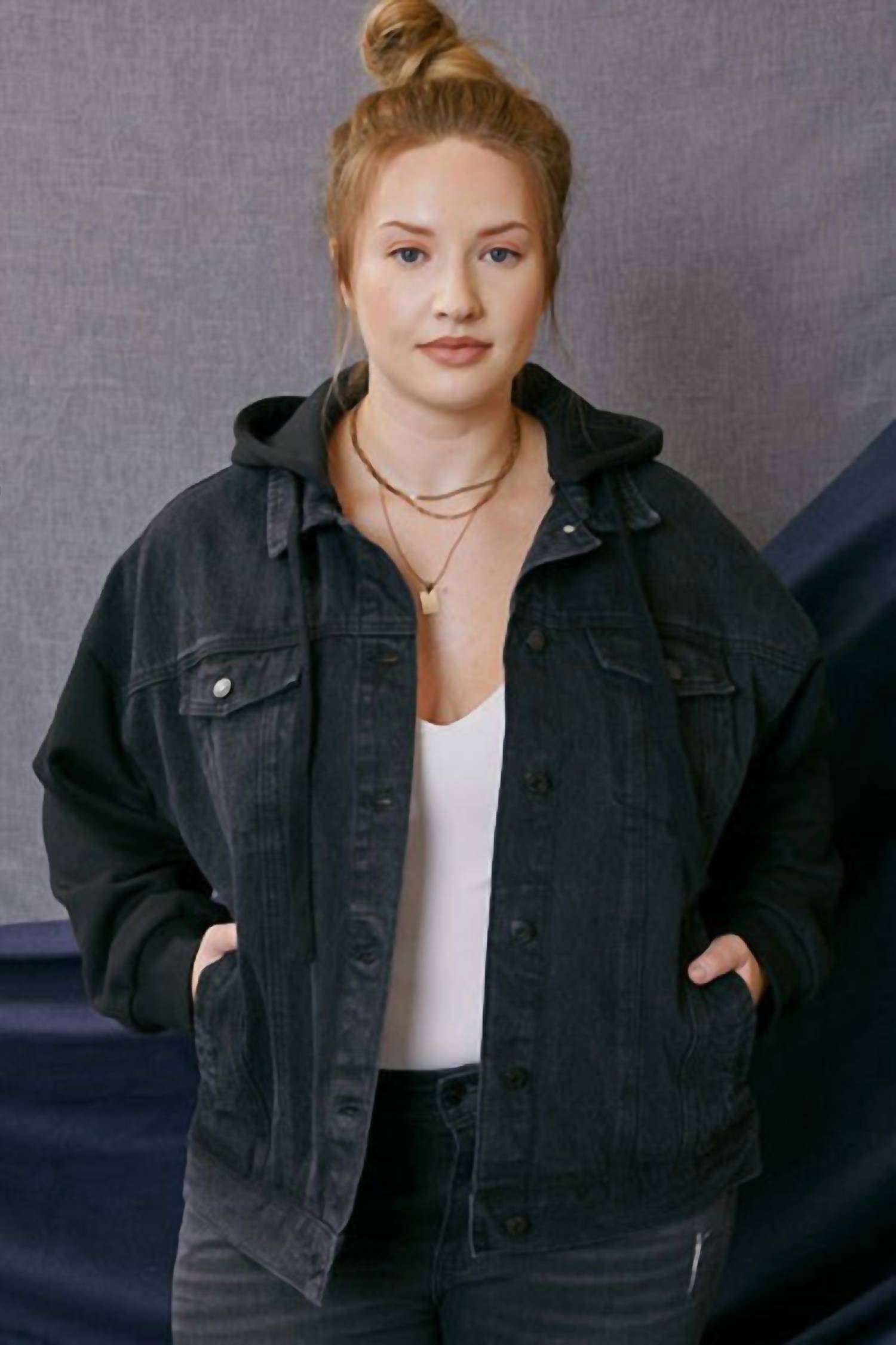 Kancan - Denim Hoodie Jacket