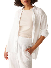 Michael Stars - Leo Button Down Long Sleeve Shirt