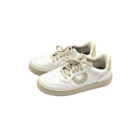 Cienta - Kid's Circle Laced Leather Sneakers