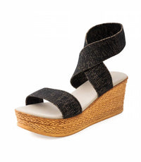 Charleston Shoe Co. - Women's Bermuda Strappy Wedge Sandals