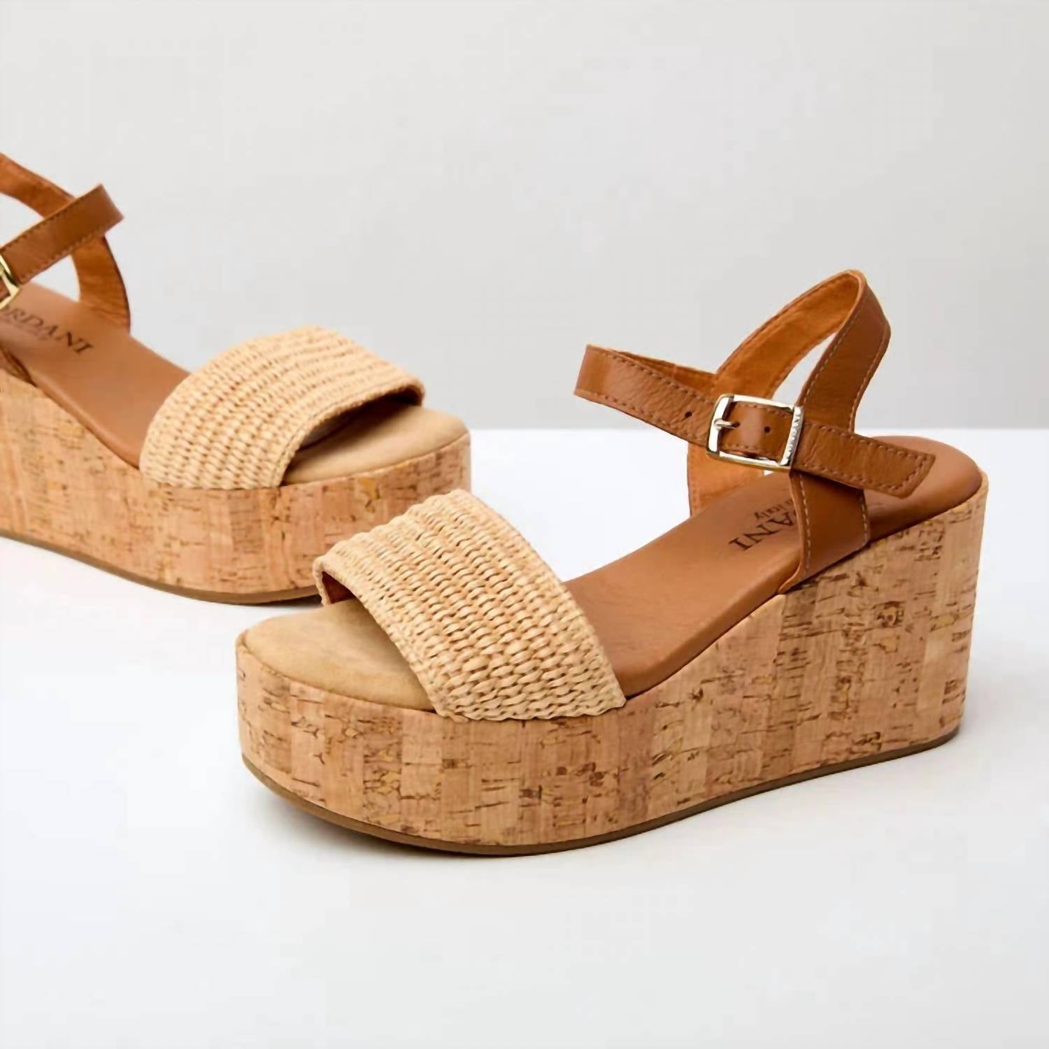 Cordani - Women's Jessica Raffia Wedge