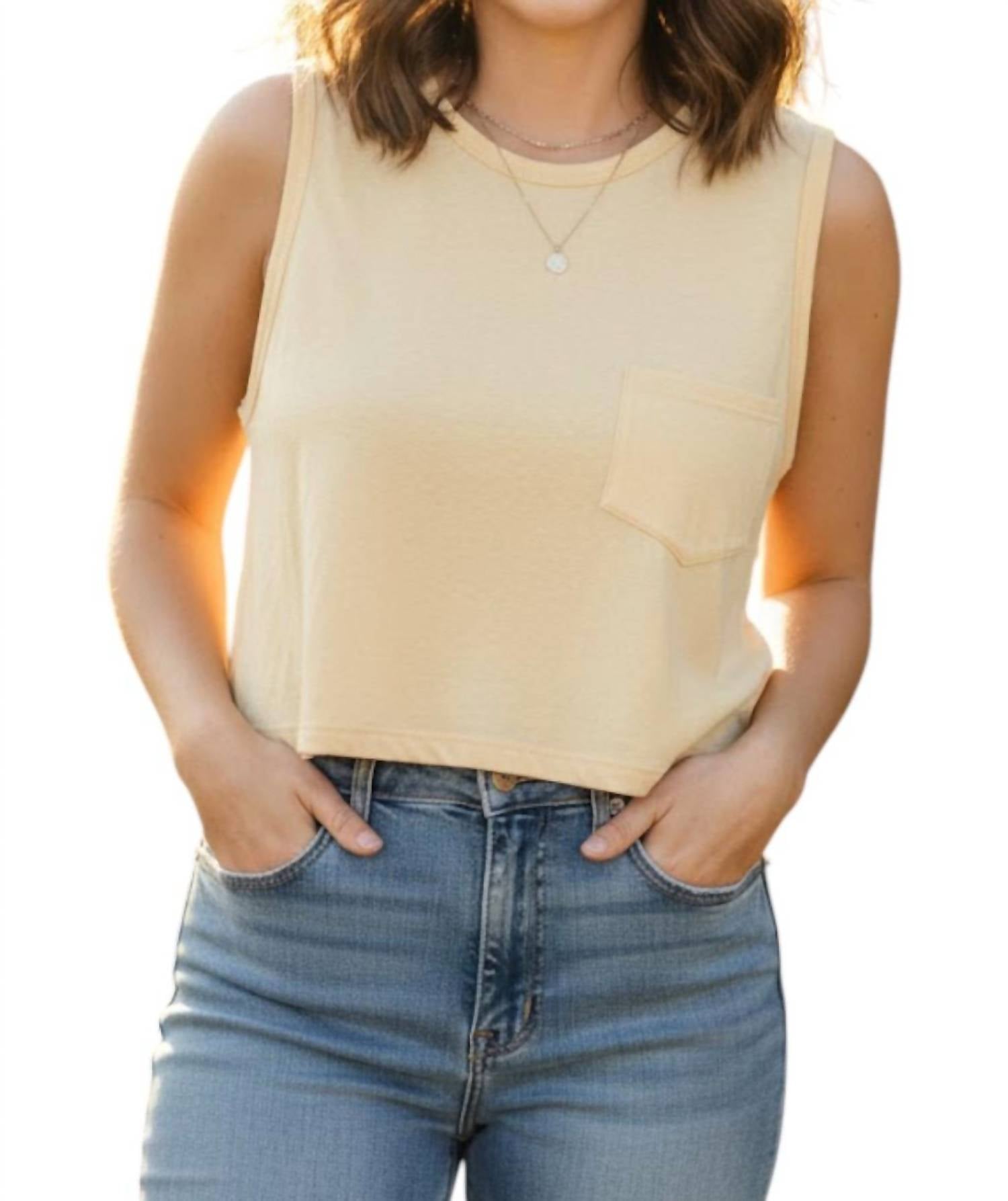 By Together - Buttercup Sleeveless Tank Top